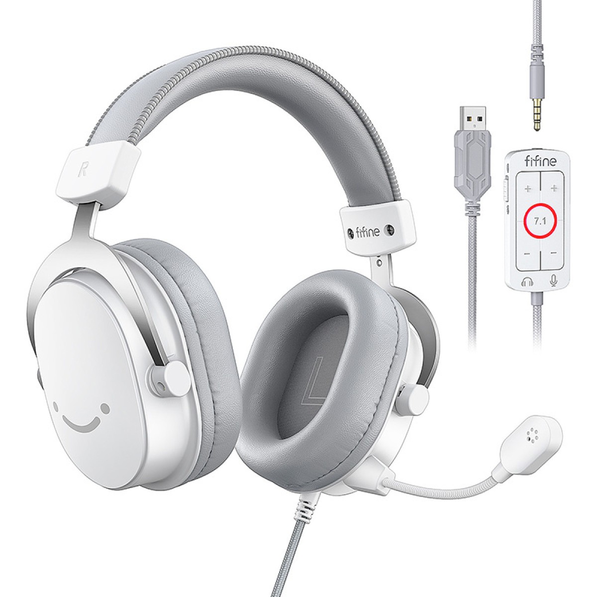 Ακουστικά gaming Fifine H9W (λευκά)
