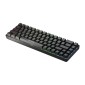 Μηχανικό πληκτρολόγιο Fifine GK1 ,65% RGB (μαύρο)
