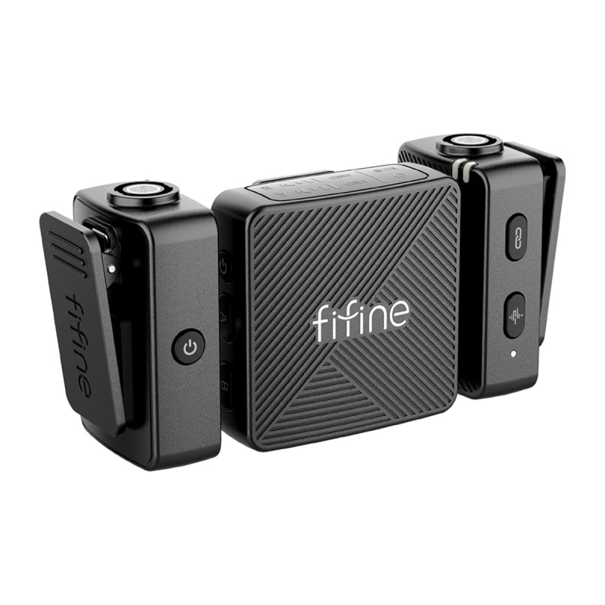 Σετ μικροφώνου γραβάτας Fifine M9 (μαύρο)