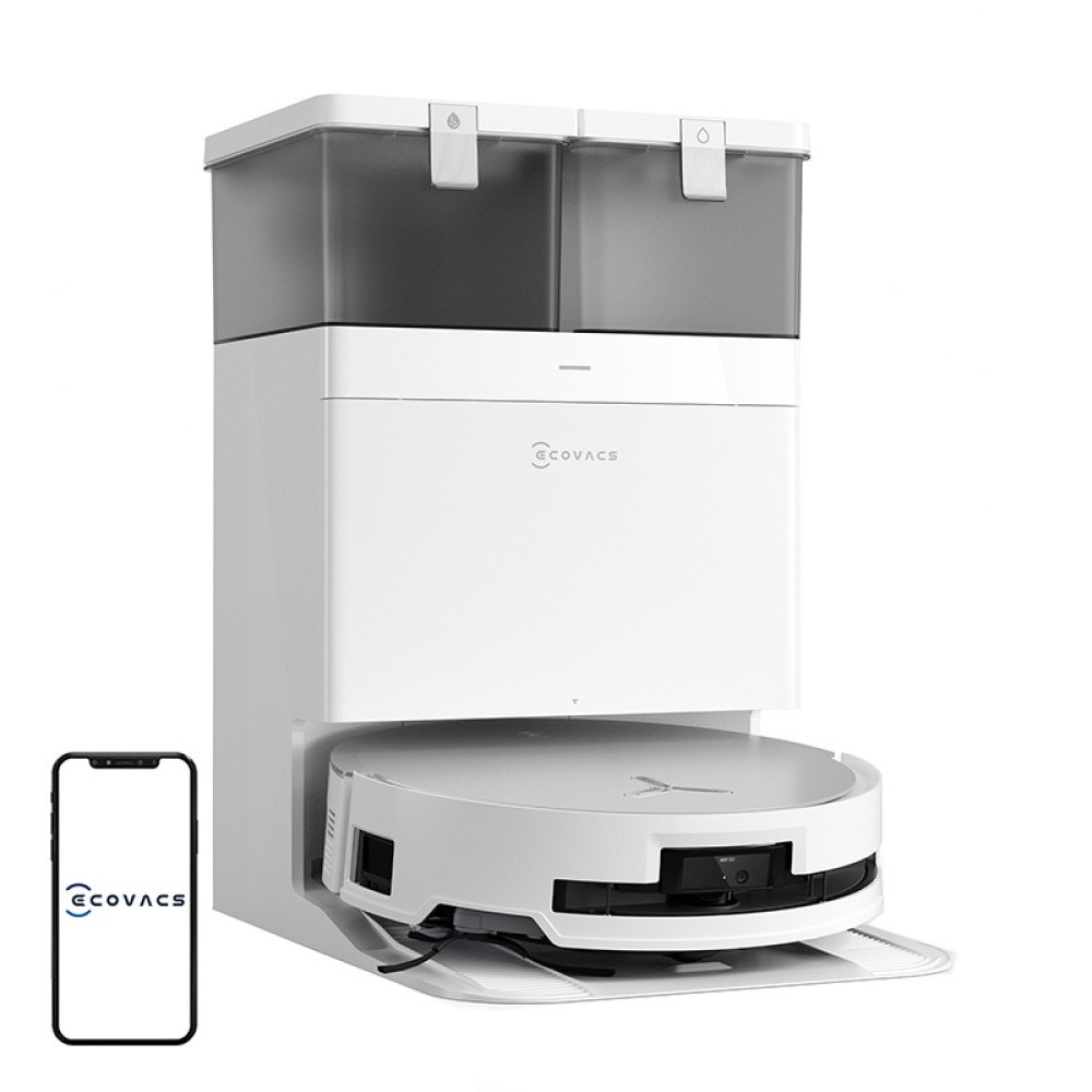 Ecovacs X8 OMNI ρομπότ καθαρισμού (λευκό)