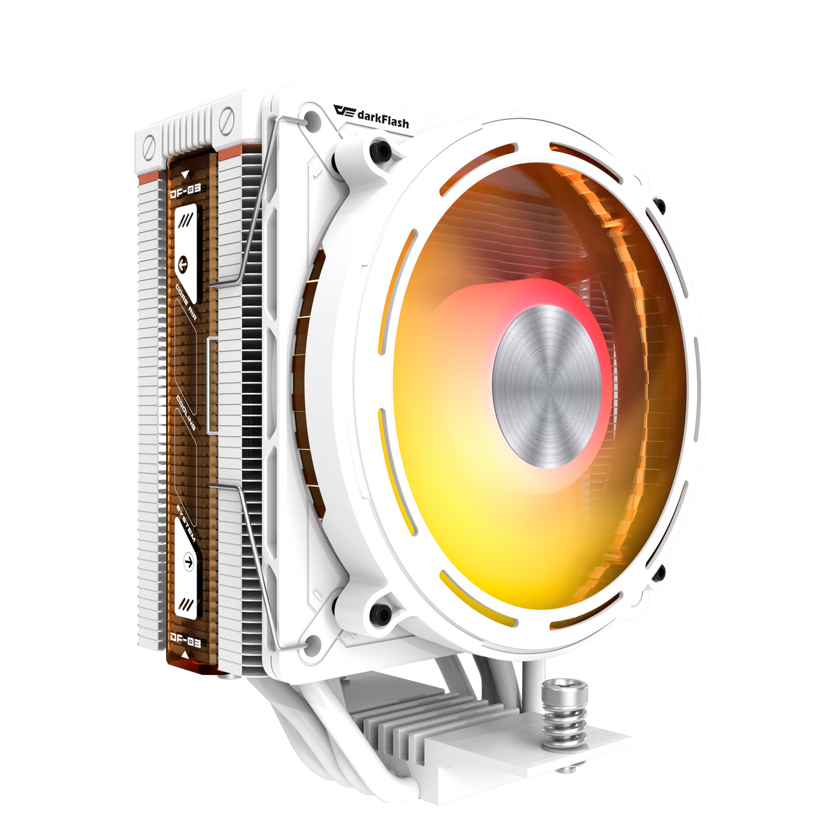 Ενεργή ψύξη για τον επεξεργαστή Darkflash E400 (λευκό)
