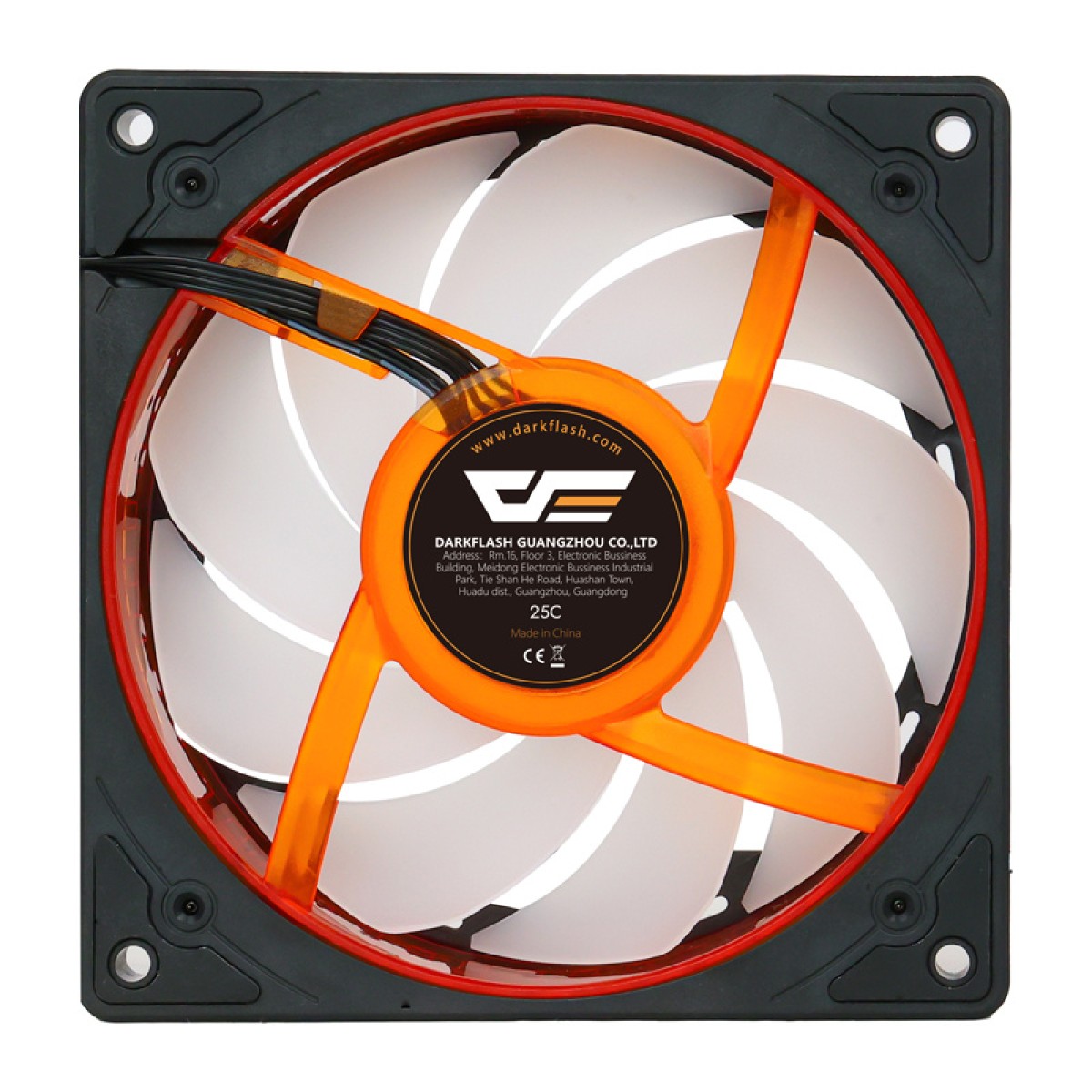 Ανεμιστήρας ψύξης Darkflash DE8 (μαύρο)