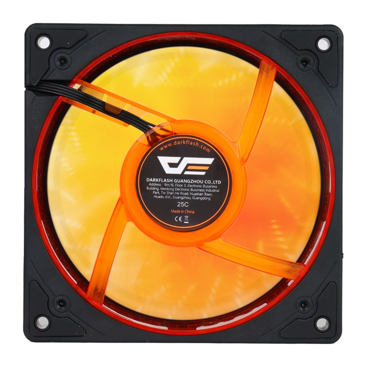 Ανεμιστήρας ψύξης Darkflash DE8 (μαύρο)