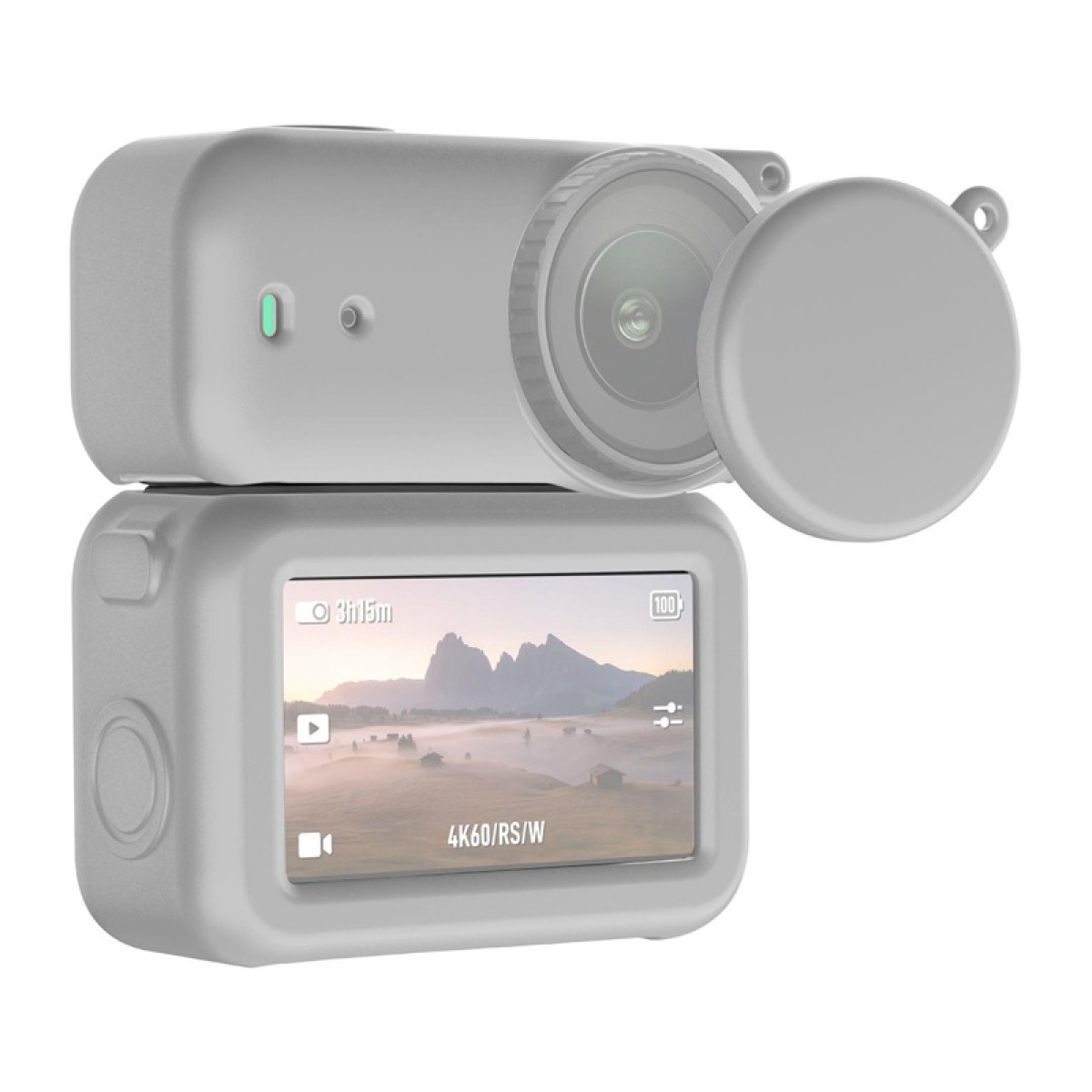 Προστατευτικό σιλικόνης euti Puluz για DJI Osmo Nano (Γκρι)