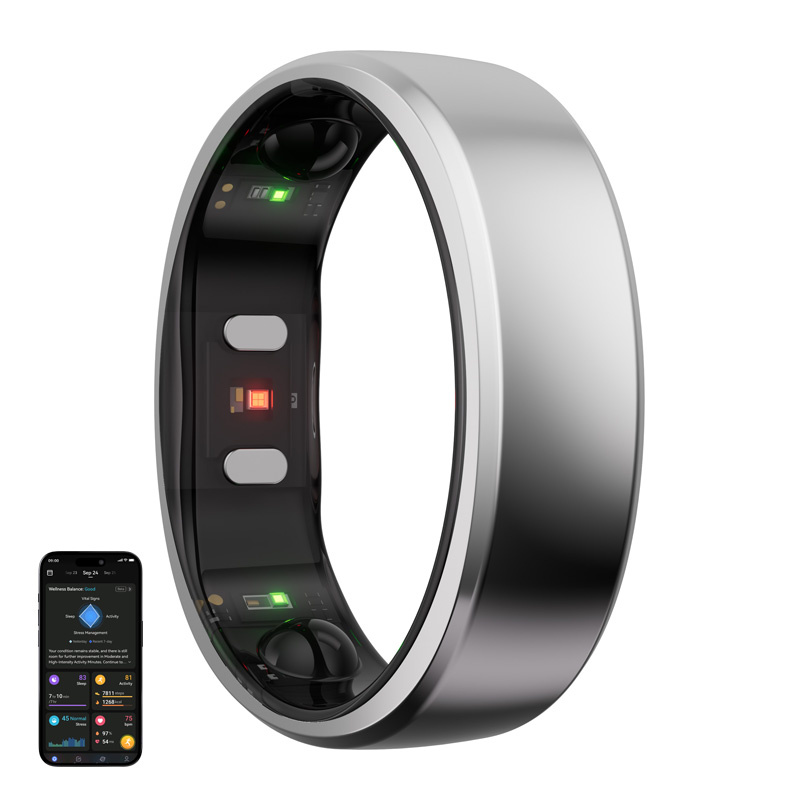 Smartring RingConn Gen 2 (μέγεθος 11, ασημί)