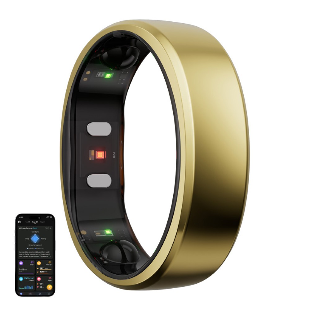 Smartring RingConn Gen 2 (μέγεθος 13, χρυσό)