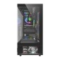 Θήκη υπολογιστή DarkFlash DS950V με οθόνη (μαύρη) + 6 ανεμιστήρες