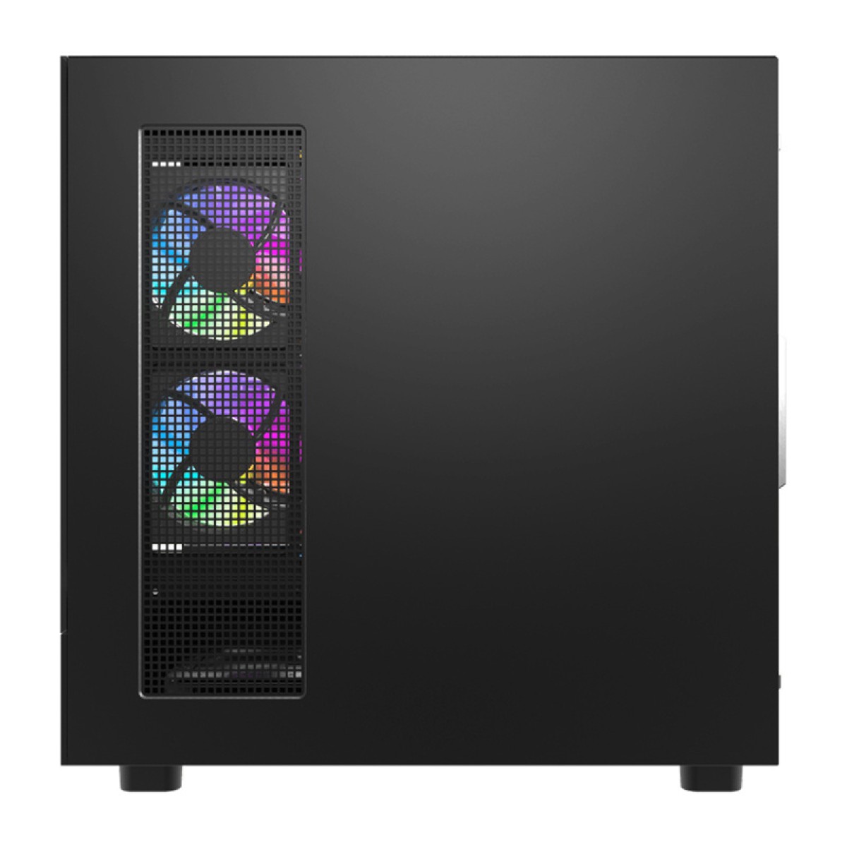 Θήκη υπολογιστή DarkFlash DS950V με οθόνη (μαύρη) + 6 ανεμιστήρες
