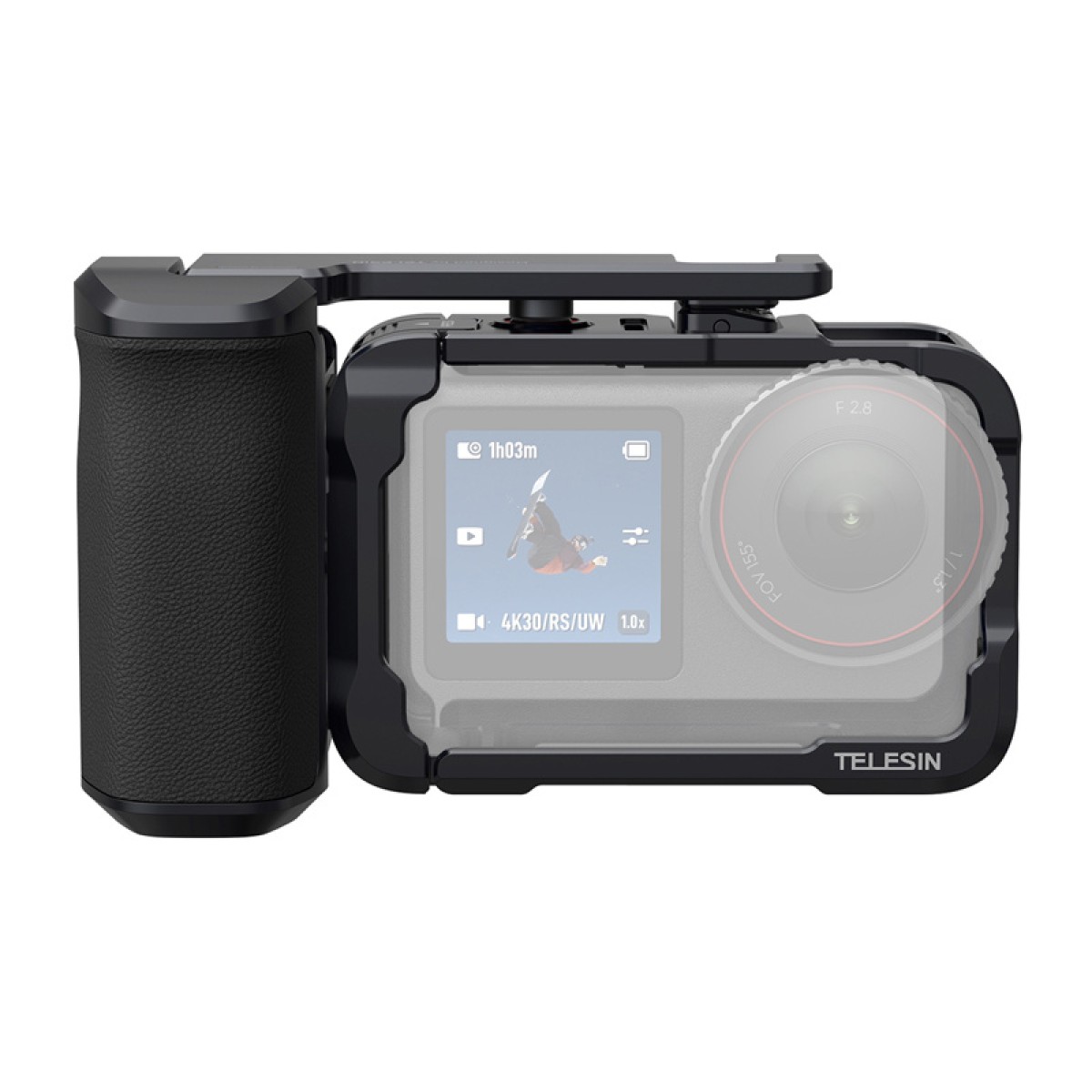 Προστατευτική θήκη Telesin με λαβή για το DJI Osmo Action 6