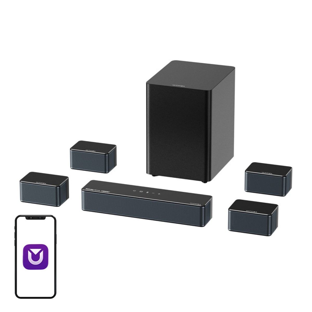 Ultimea Poseidon D80 BOOM Soundbar