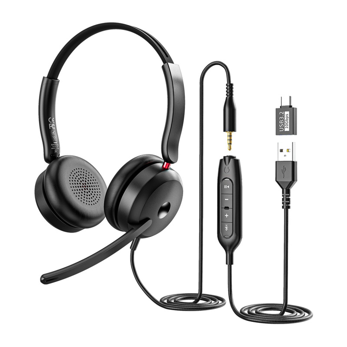 Ακουστικά gaming ONIKUMA X81 (μαύρο)