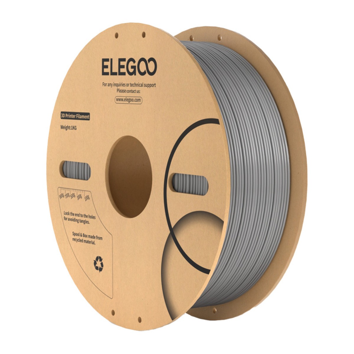 Νήμα ABS ELEGOO (γκρι)