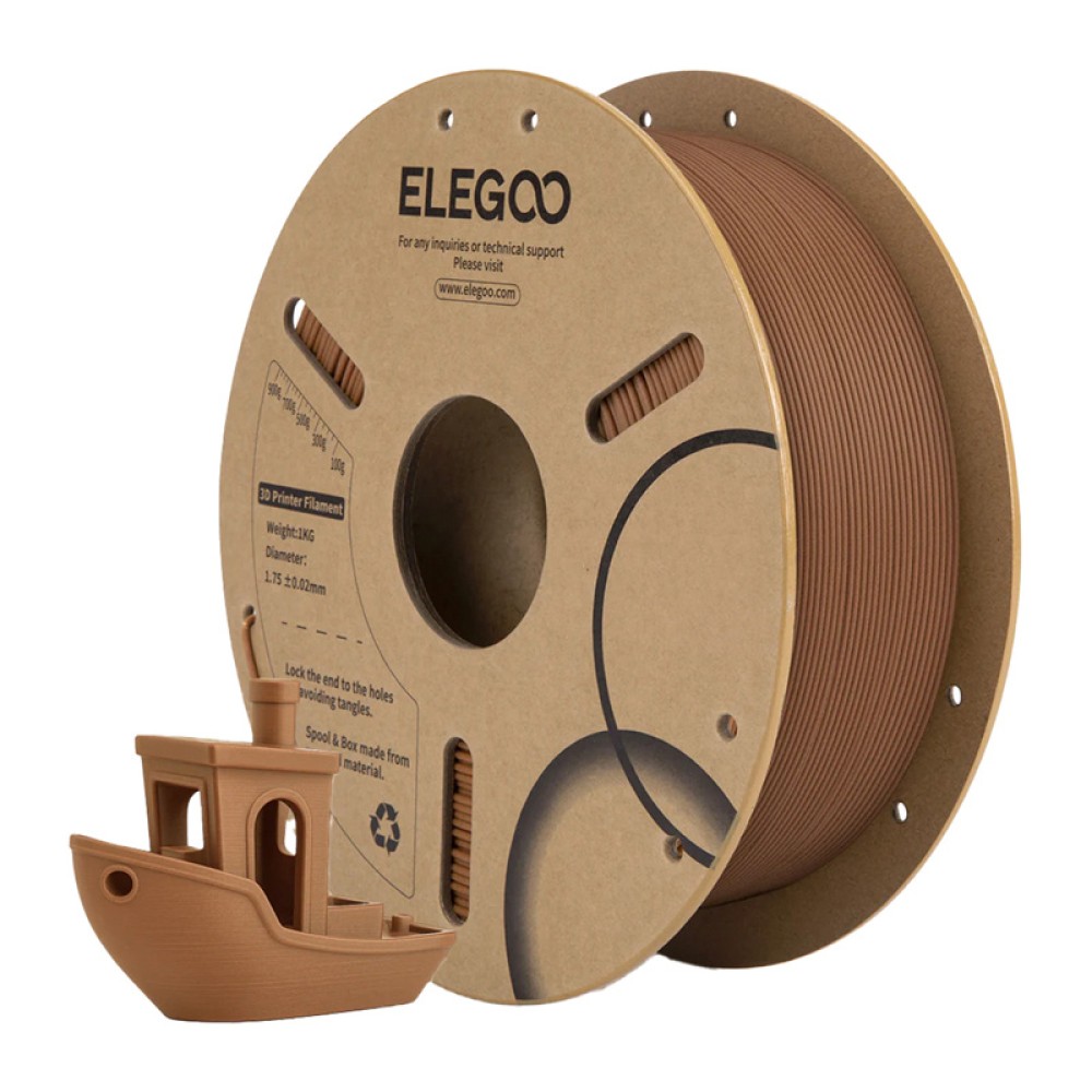 PLA Wood filament (ινδική δρυς)