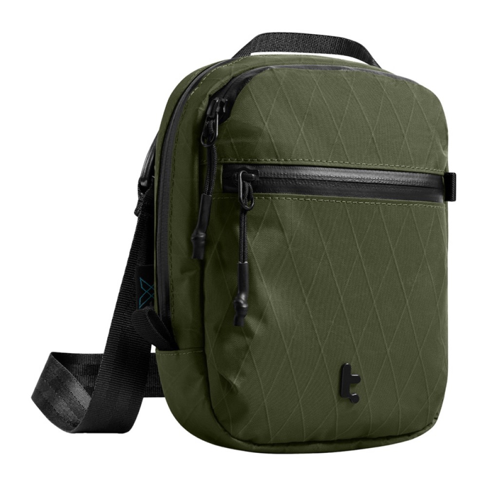 Τσάντα ταξιδίου TOMTOC Aviator-T37 με ιμάντα ώμου X-Pac 1.3L (πράσινη)