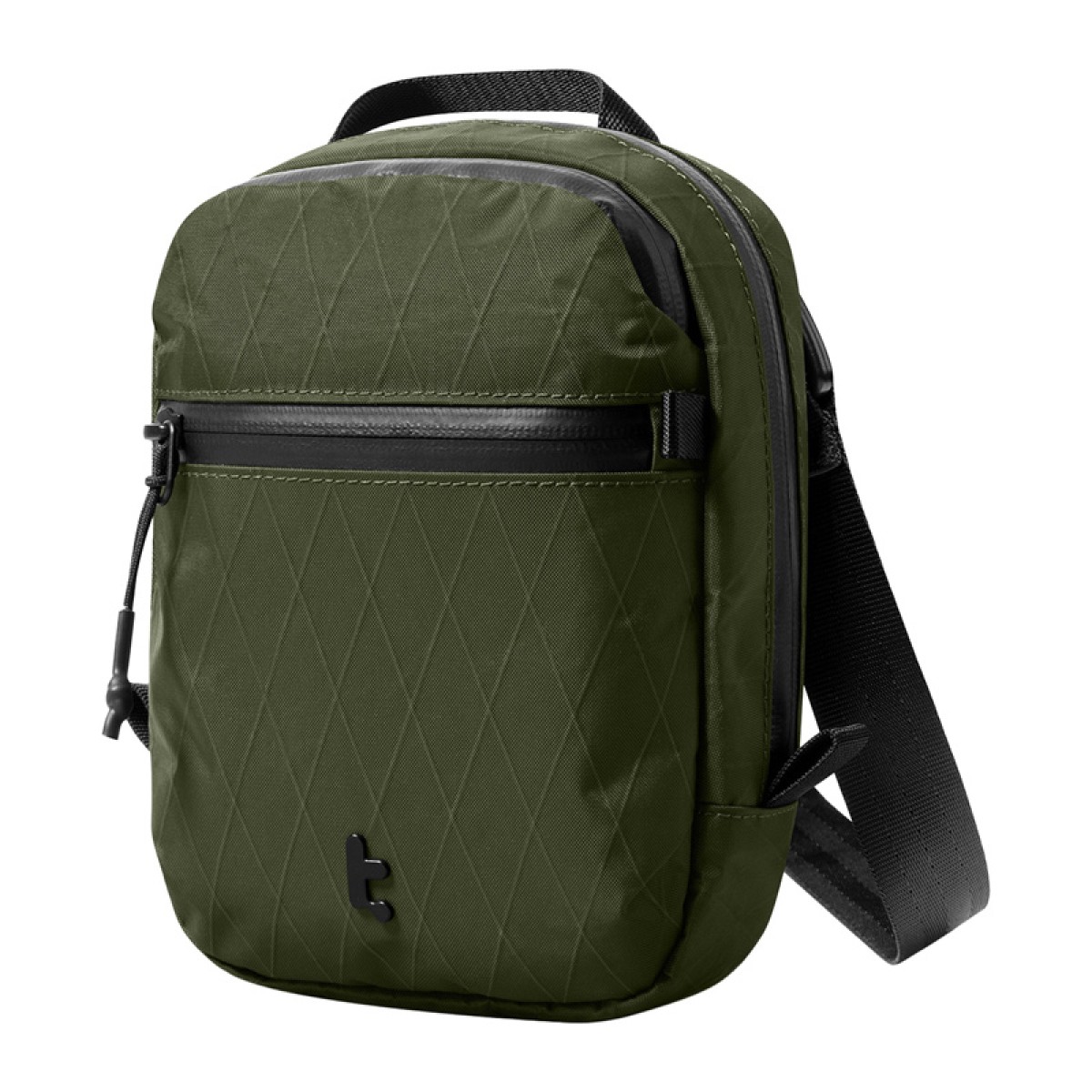 Τσάντα ταξιδίου TOMTOC Aviator-T37 με ιμάντα ώμου X-Pac 1.3L (πράσινη)