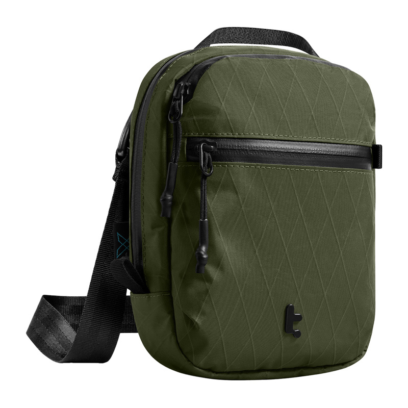 Τσάντα ταξιδίου TOMTOC Aviator-T37 με ιμάντα ώμου X-Pac 1.3L (πράσινη)