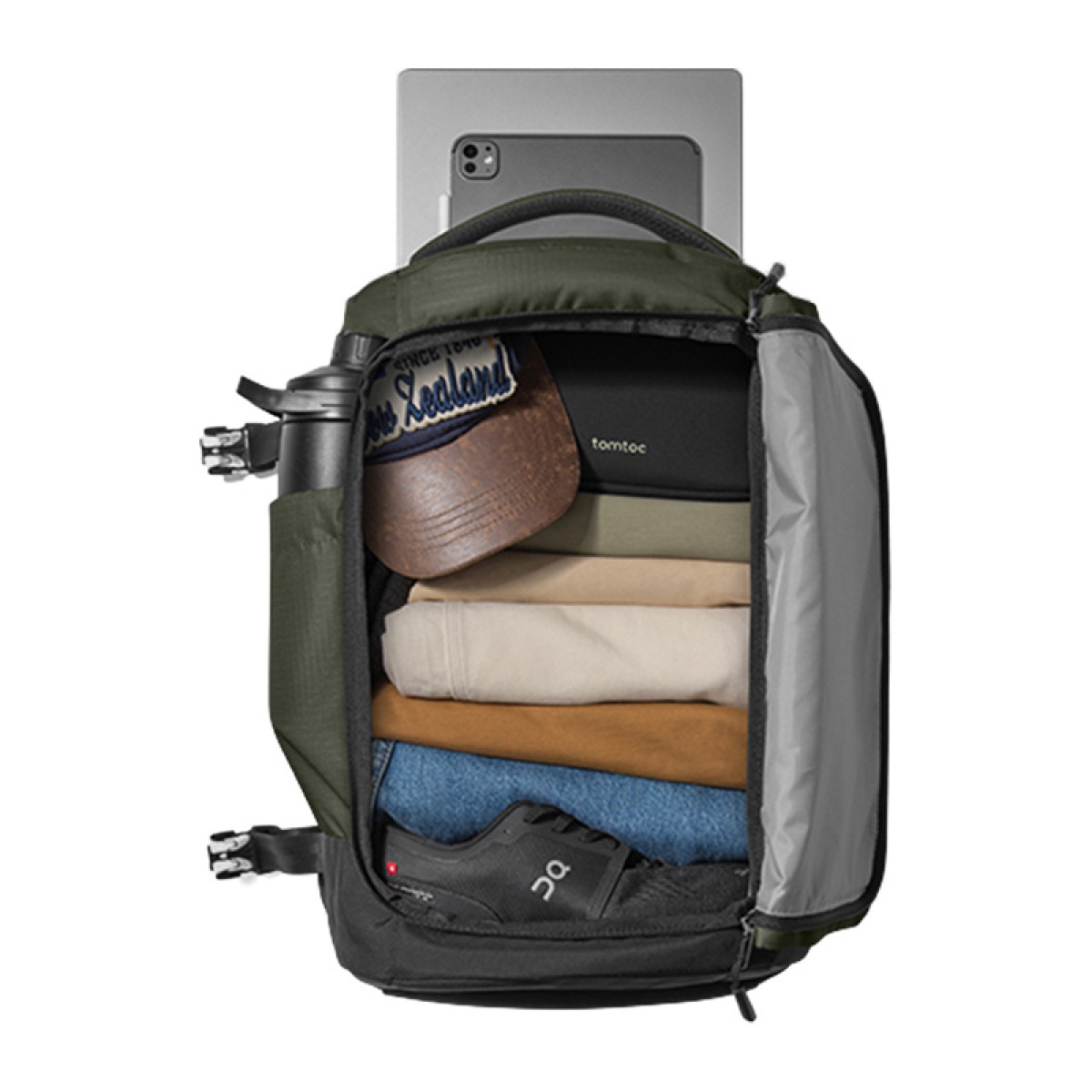 TOMTOC Navigator-T66 Liteway Travel Backpack 15.6"/28L (πράσινο)