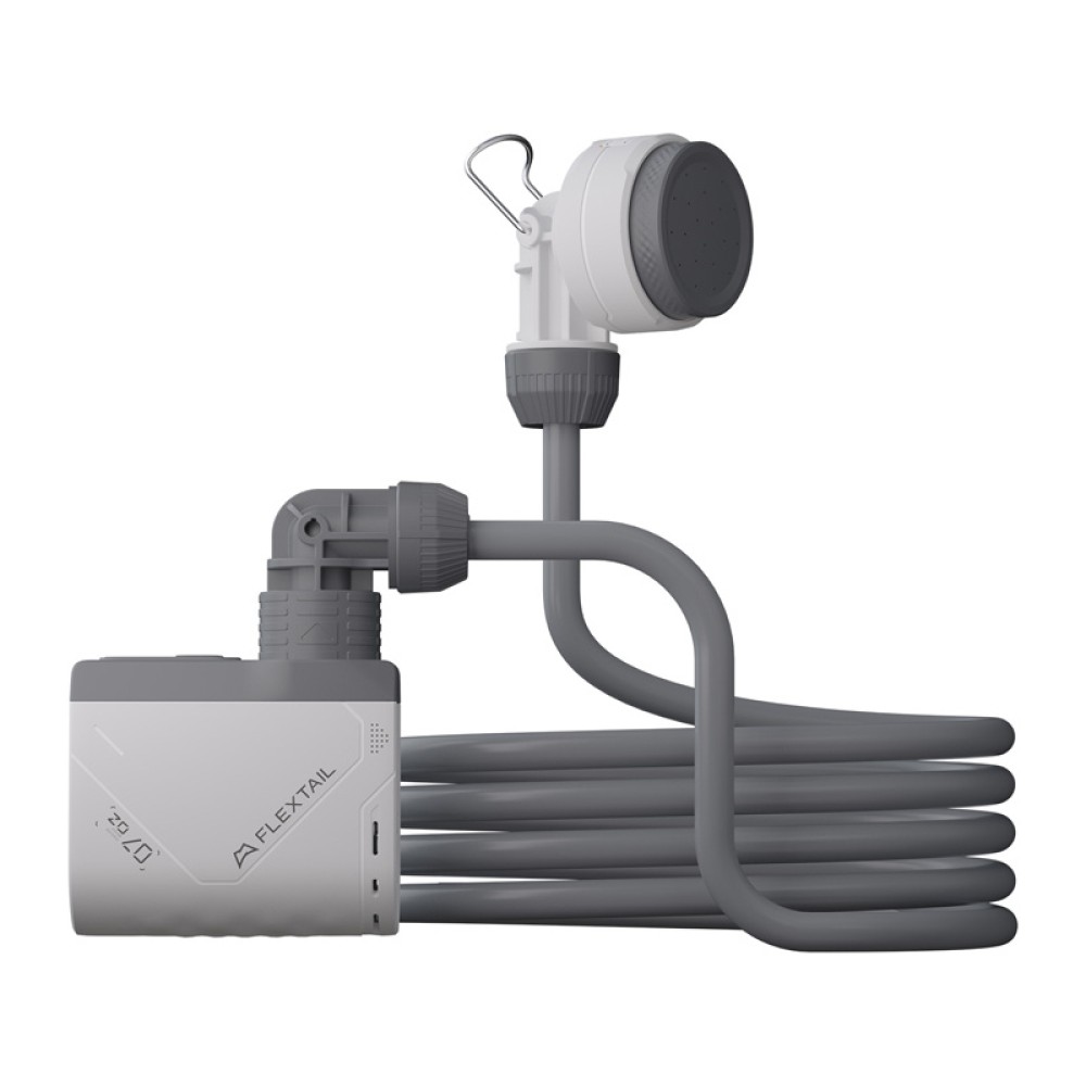 Flextail Tiny Shower Φορητό ντους με αντλία (Λευκό)