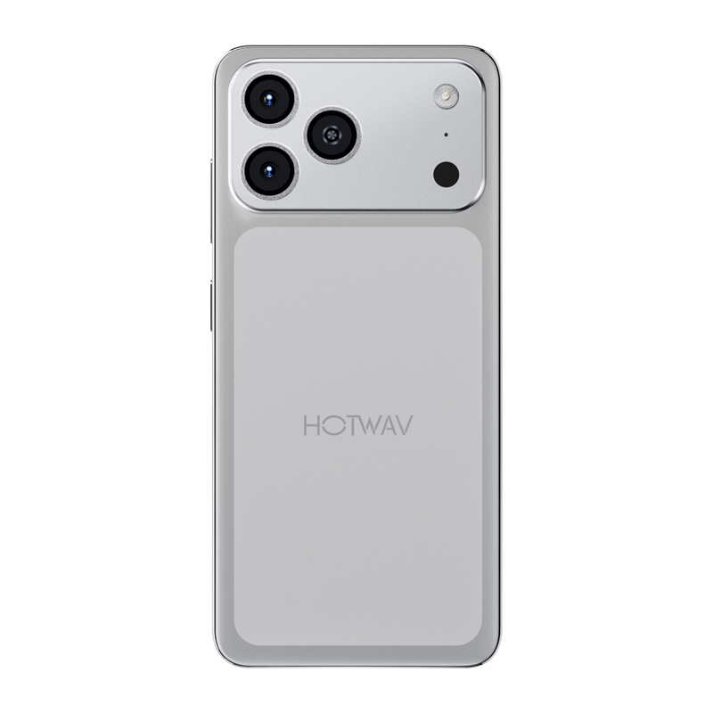 HOTWAV A17 Pro Max smartphone (ασημί)