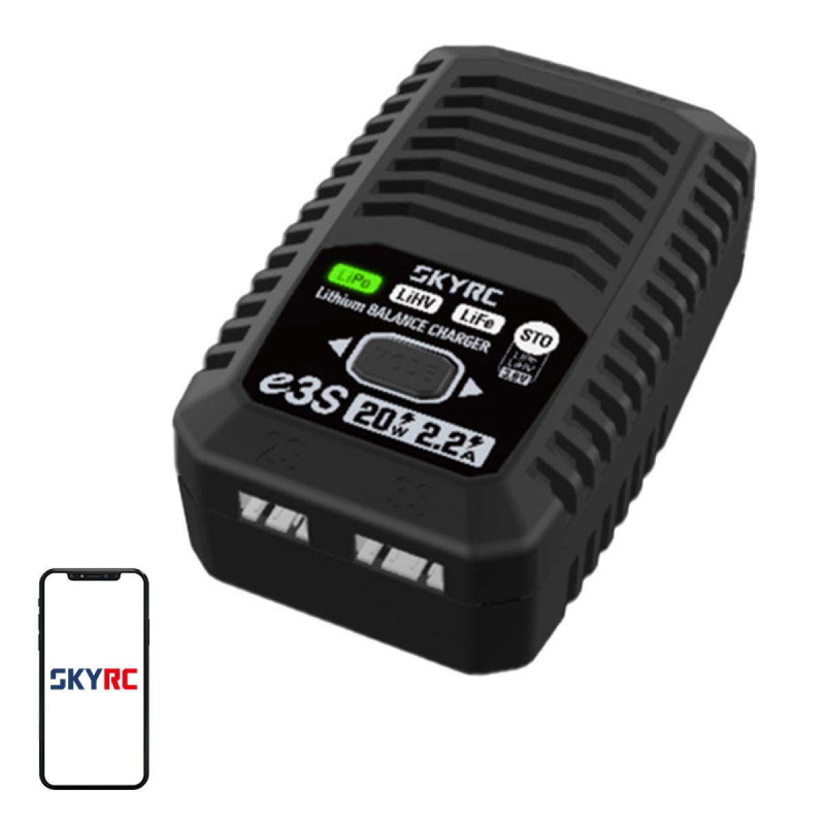 Φορτιστής SkyRC e3S 2S/3S