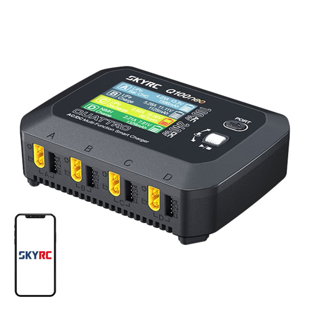 SkyRC Q100neo AC/DC πολυλειτουργικός έξυπνος φορτιστής