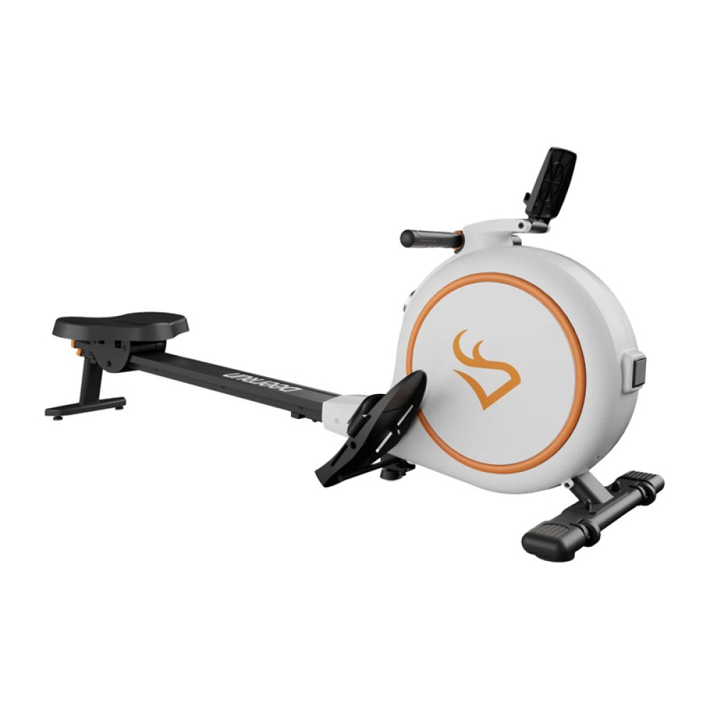 Μαγνητική κωπηλατική μηχανή Deer Run RW600 (λευκή)