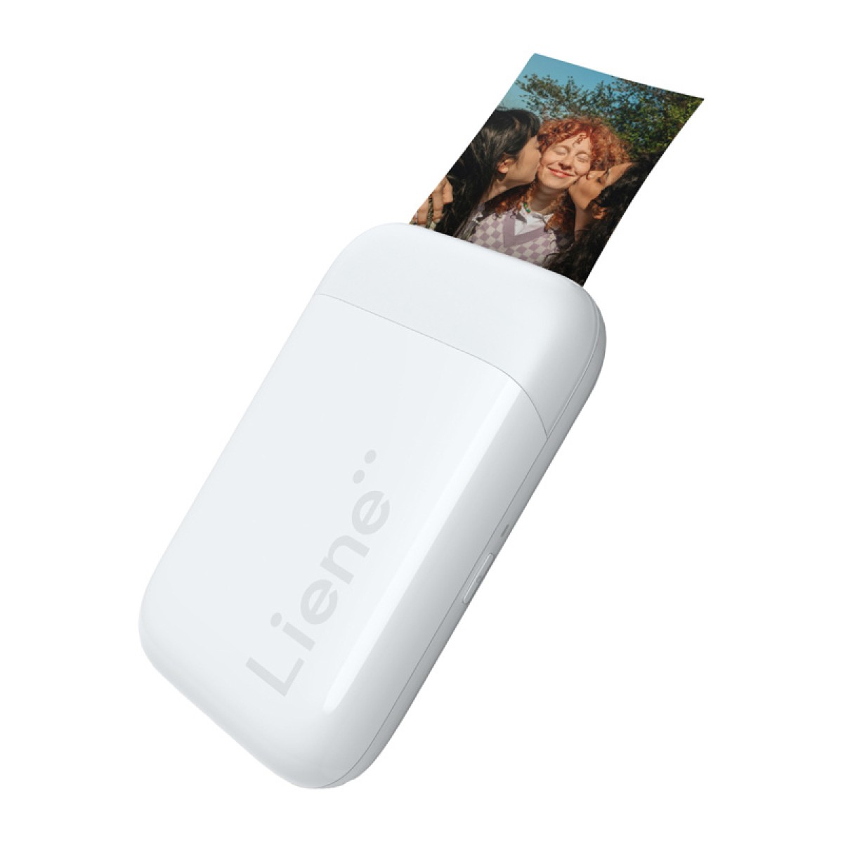 Φορητός εκτυπωτής φωτογραφιών Liene Pearl 2x3" (λευκός)