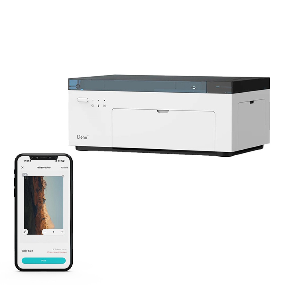 Φορητός εκτυπωτής φωτογραφιών Liene Amber M100 4x6"