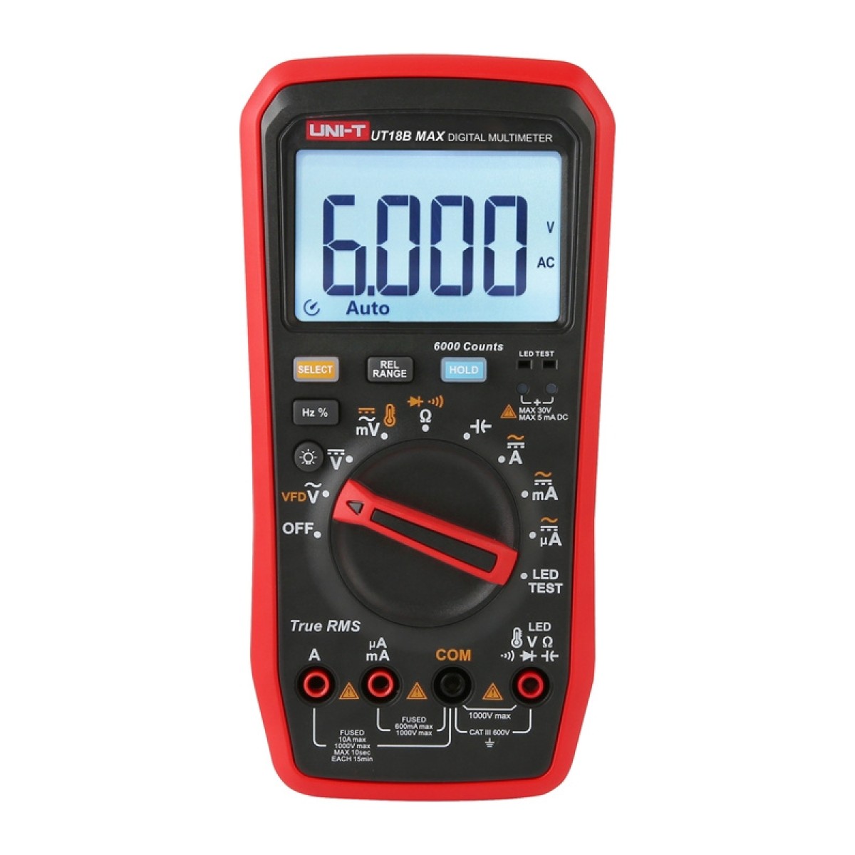 Ψηφιακό πολύμετρο Uni-T True RMS UT18B MAX
