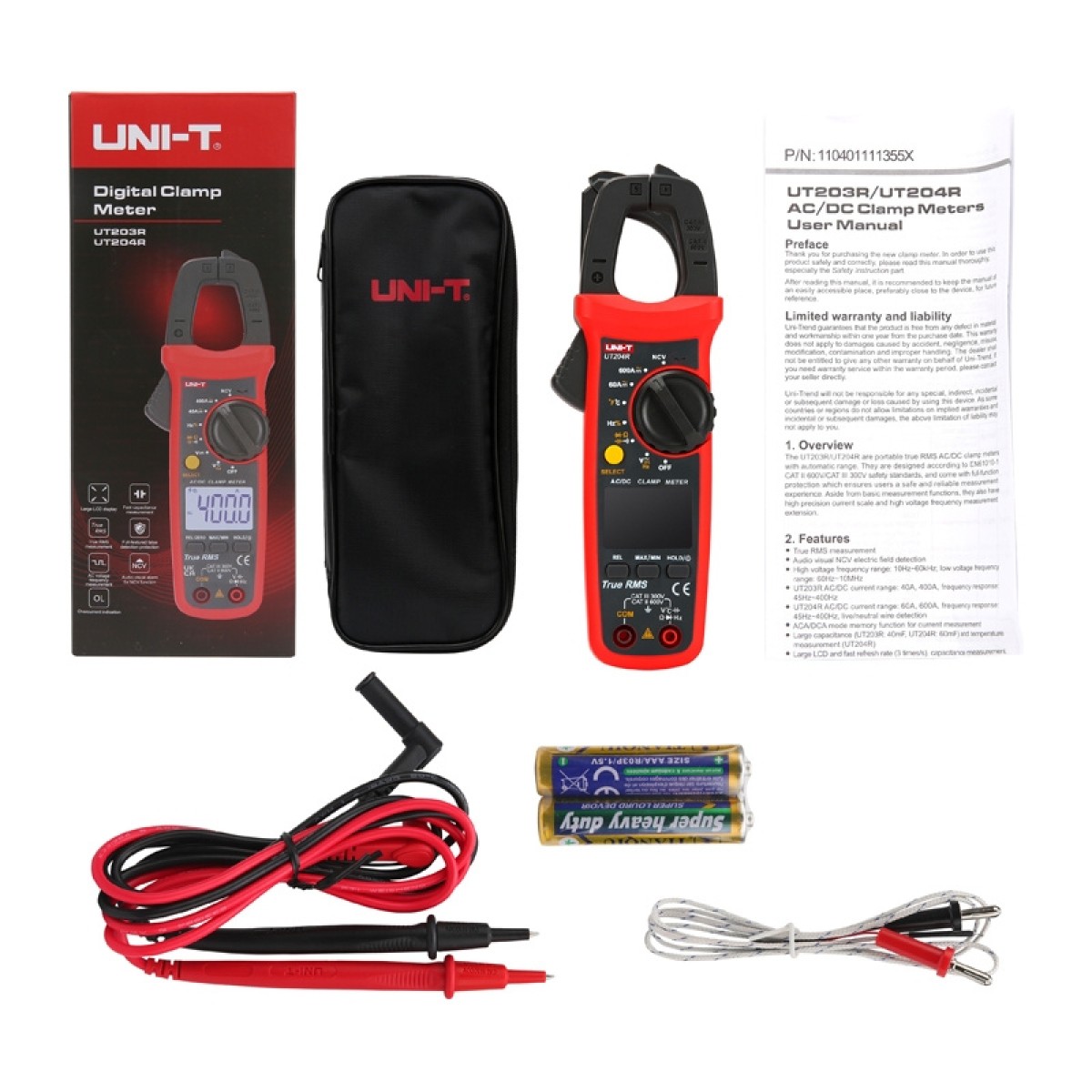 Ψηφιακό λαβομετρητή Uni-T UT204R