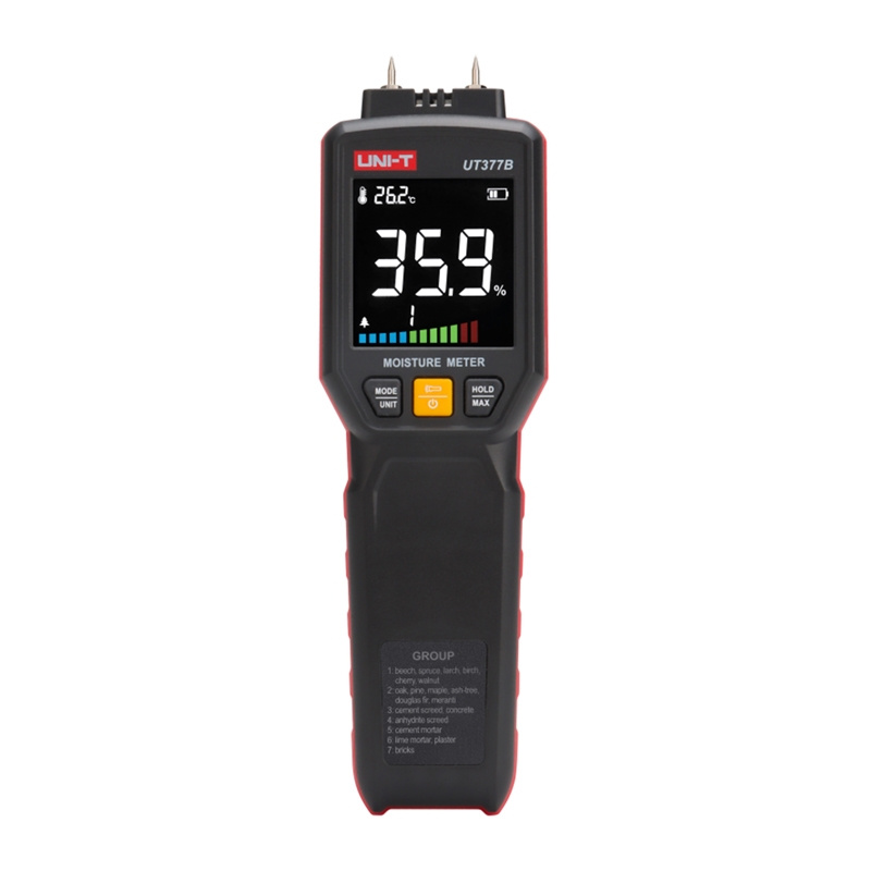 Μετρητής υγρασίας ξύλου Uni-T UT377B
