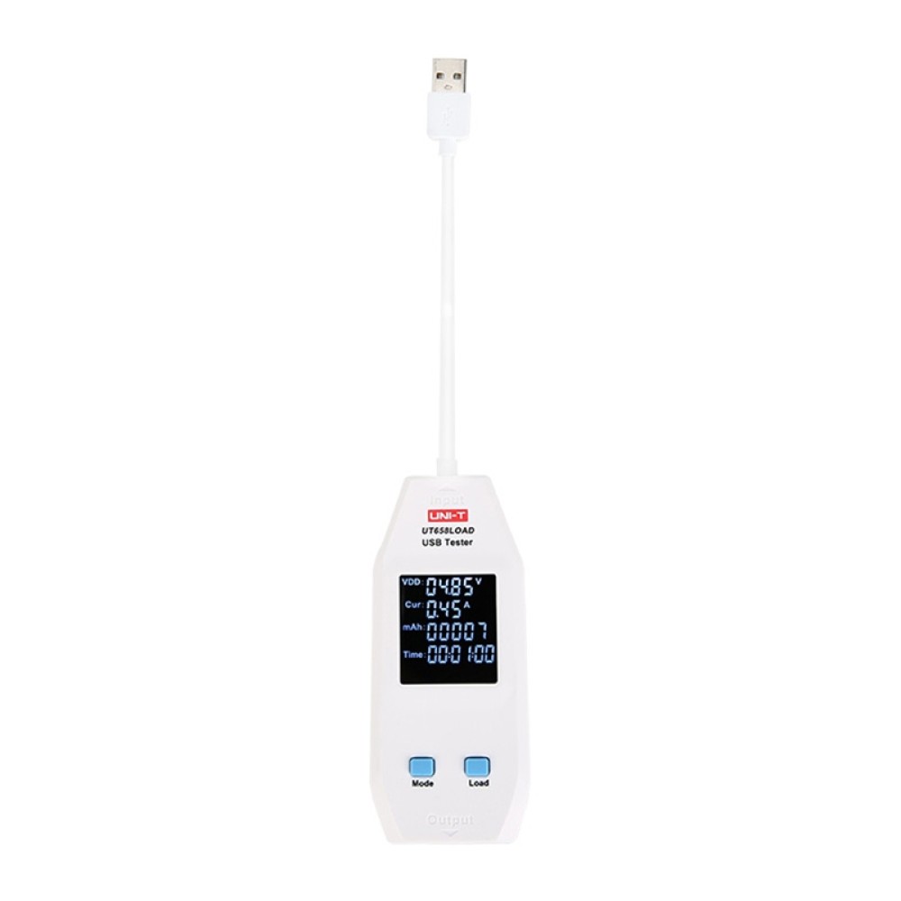 Δοκιμή του USB Uni-T UT658LOAD