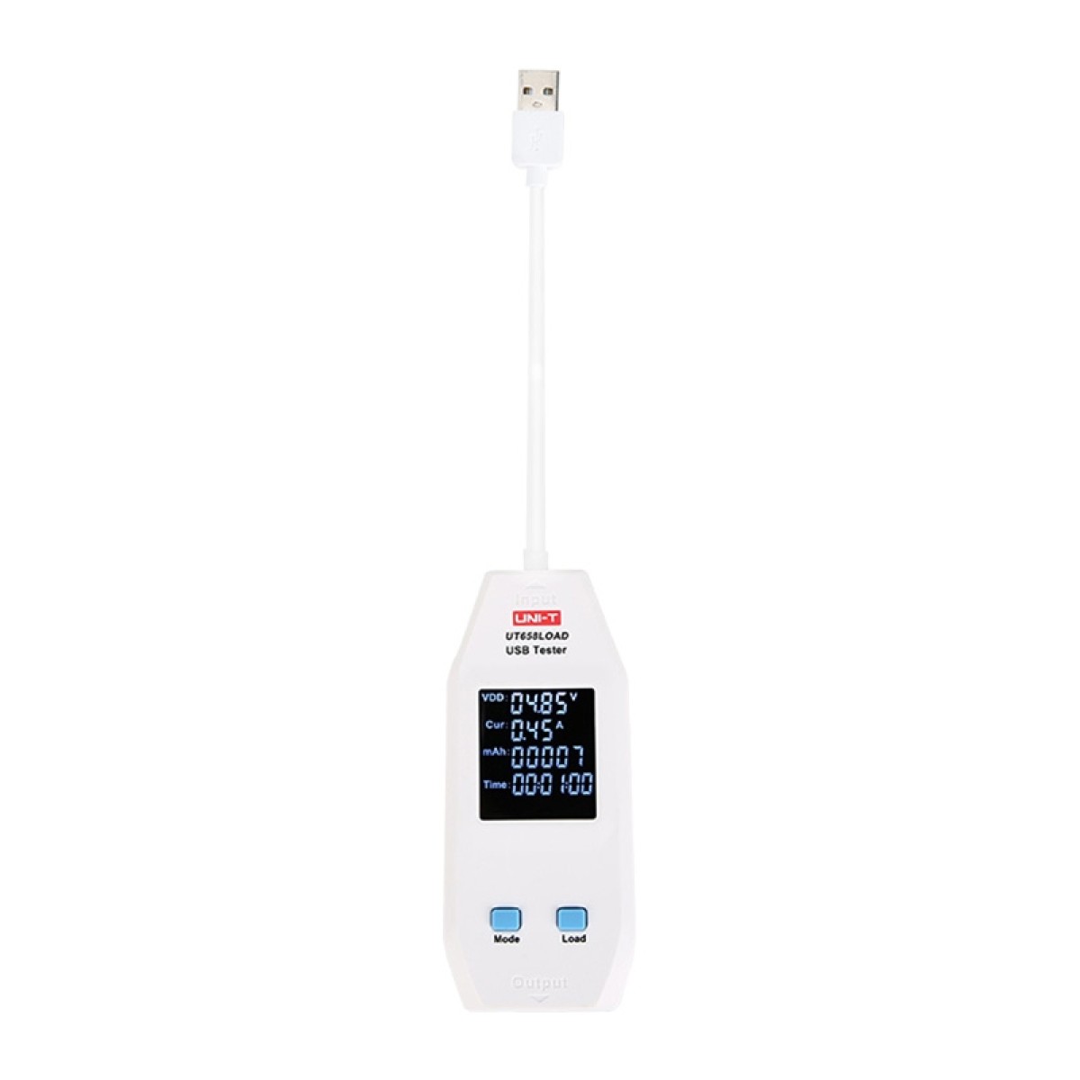 Δοκιμή του USB Uni-T UT658LOAD