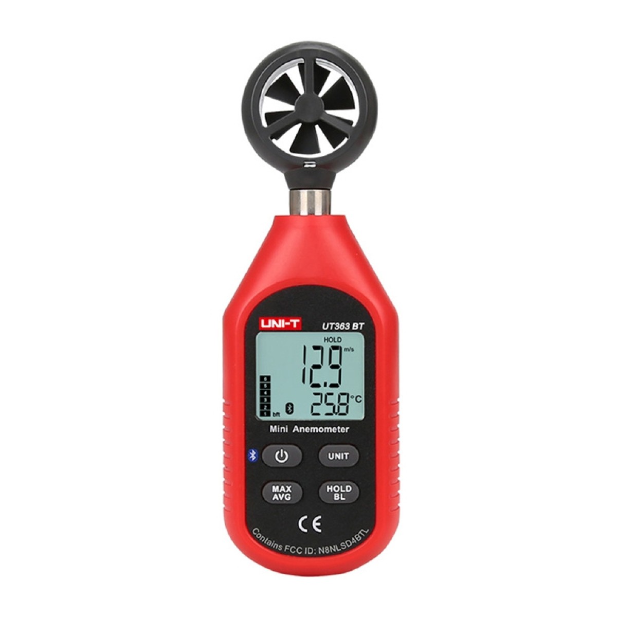 Uni-T UT363BT Μίνι Ανεμόμετρο