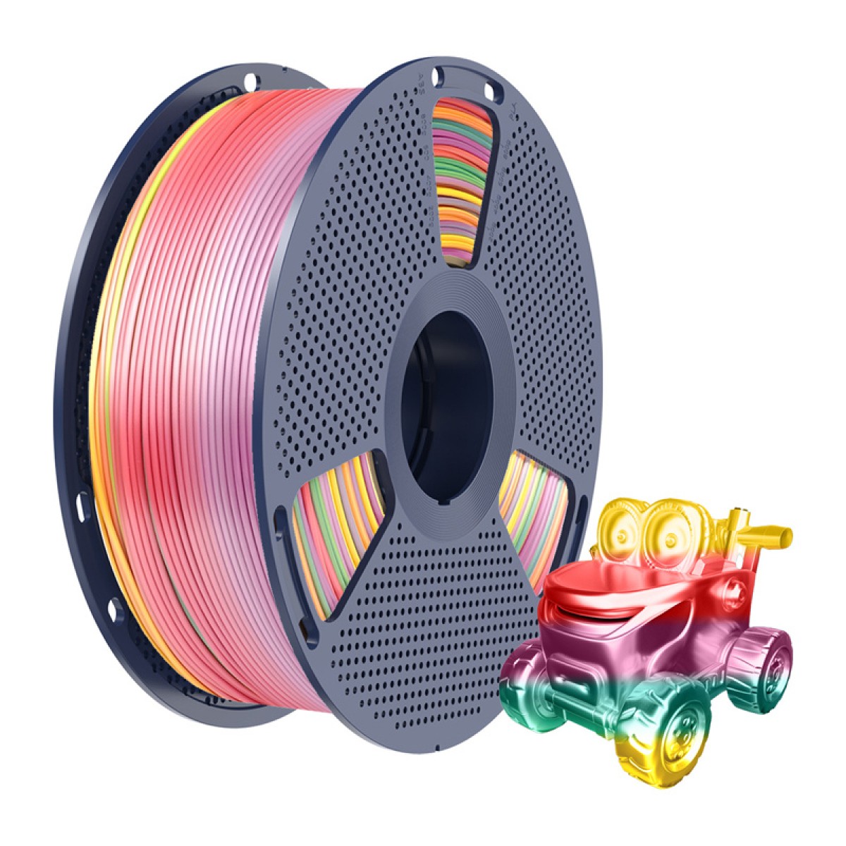Νήμα Sunlu PLA+ Silk (Rainbow 01)