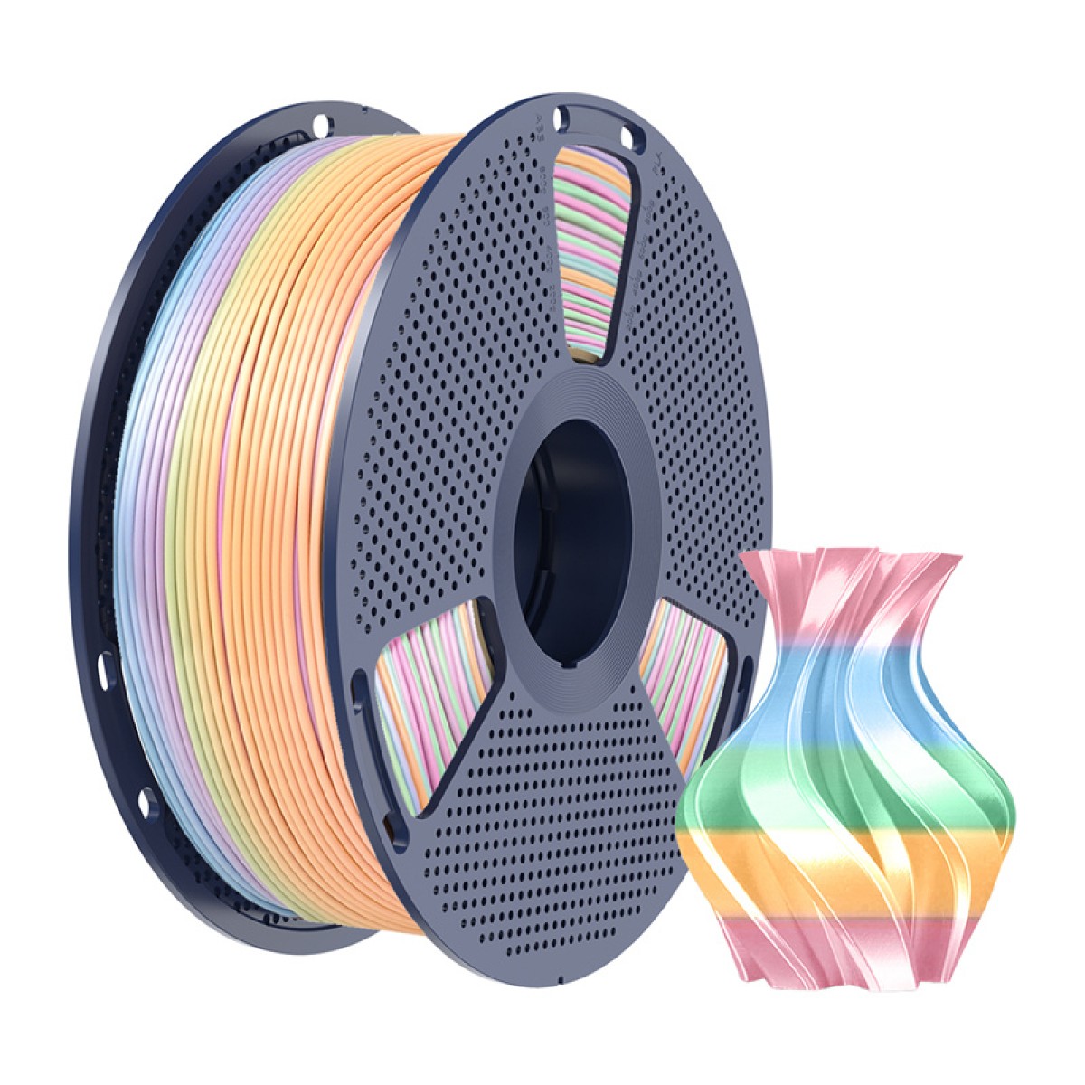 Νήμα Sunlu PLA+ Silk (Rainbow) 04