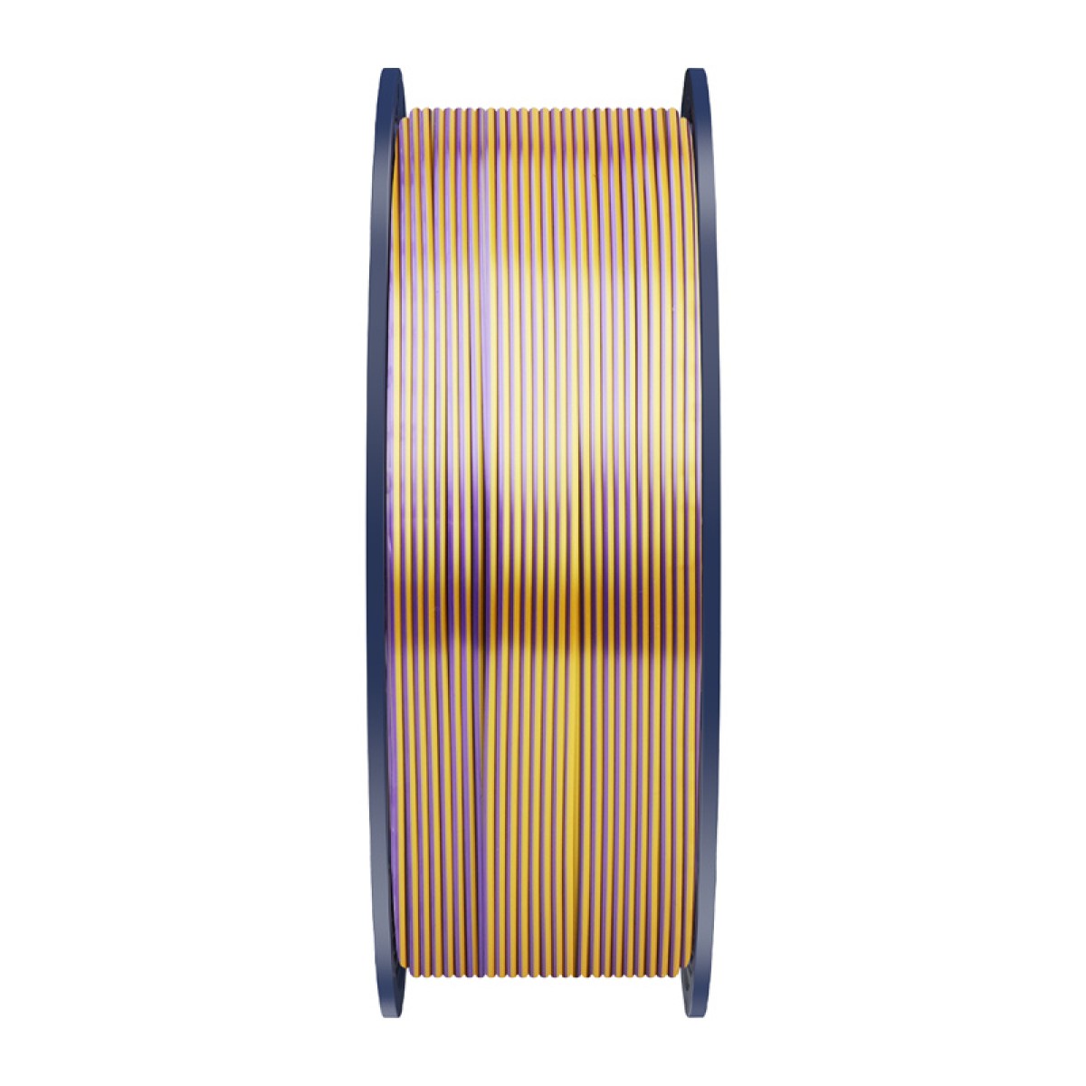 Νήμα Sunlu PLA+ Silk σε τρία χρώματα (μαύρο, χρυσό και μοβ)