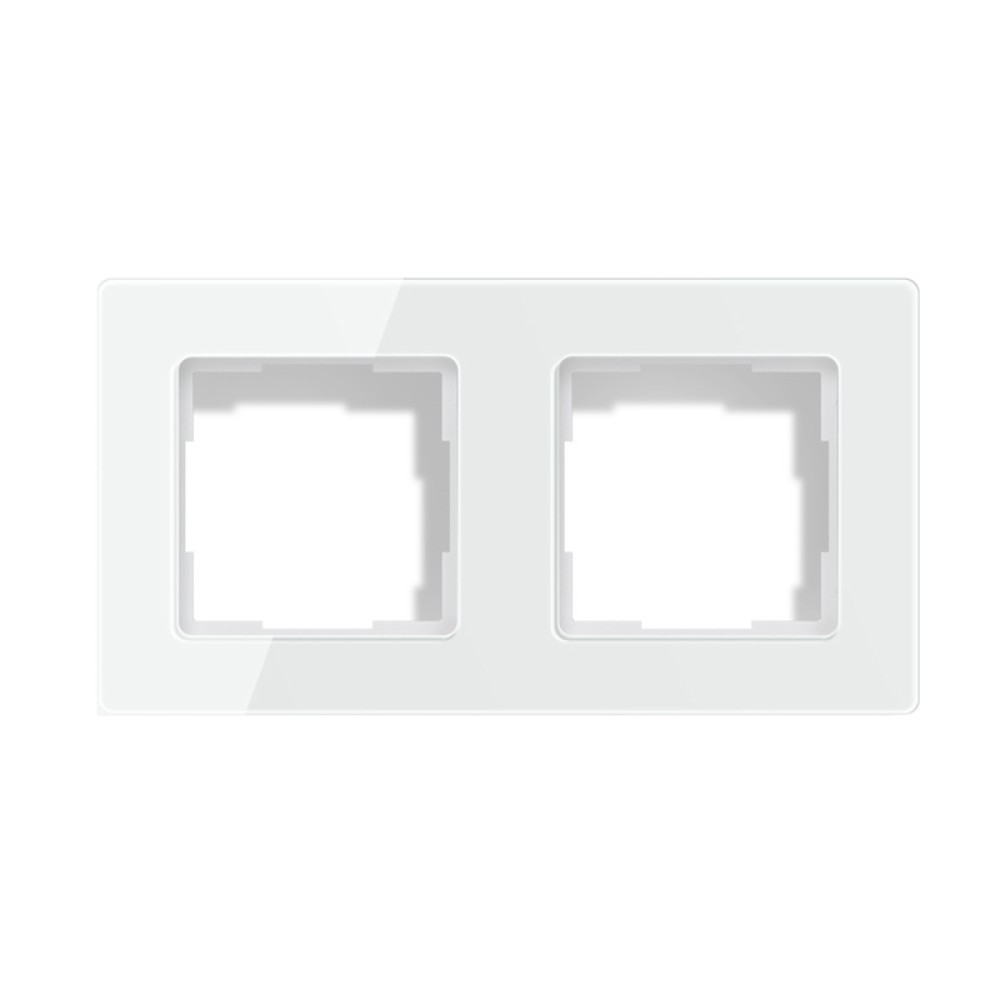 Avatto 2 Socket TS20 πλαίσιο διακόπτη φωτισμού (λευκό)