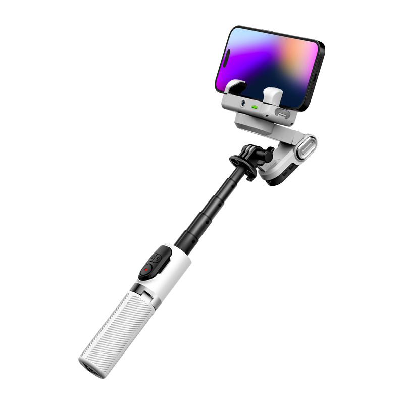 AOCHUAN M1 Pro Gimbal με φωτισμό RGB (Λευκό)