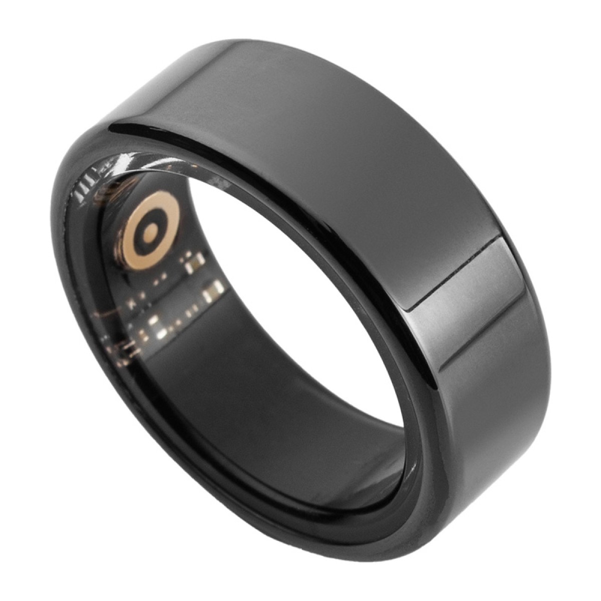 Έξυπνο δαχτυλίδι COLMI R02, μέγεθος 10, 19,8 mm (μαύρο) + θήκη φόρτισης