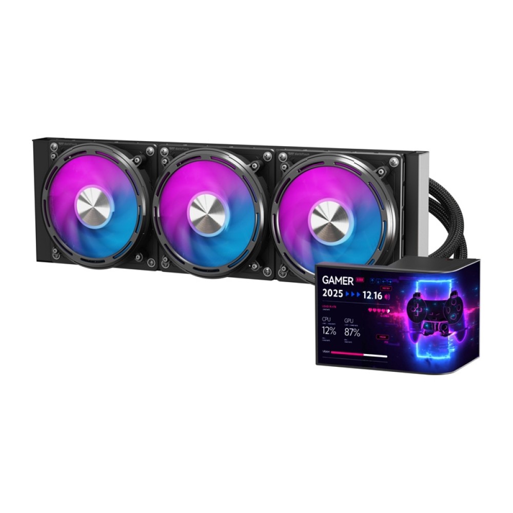 Ψύκτης επεξεργαστή DarkFlash UV360 (Μαύρος)