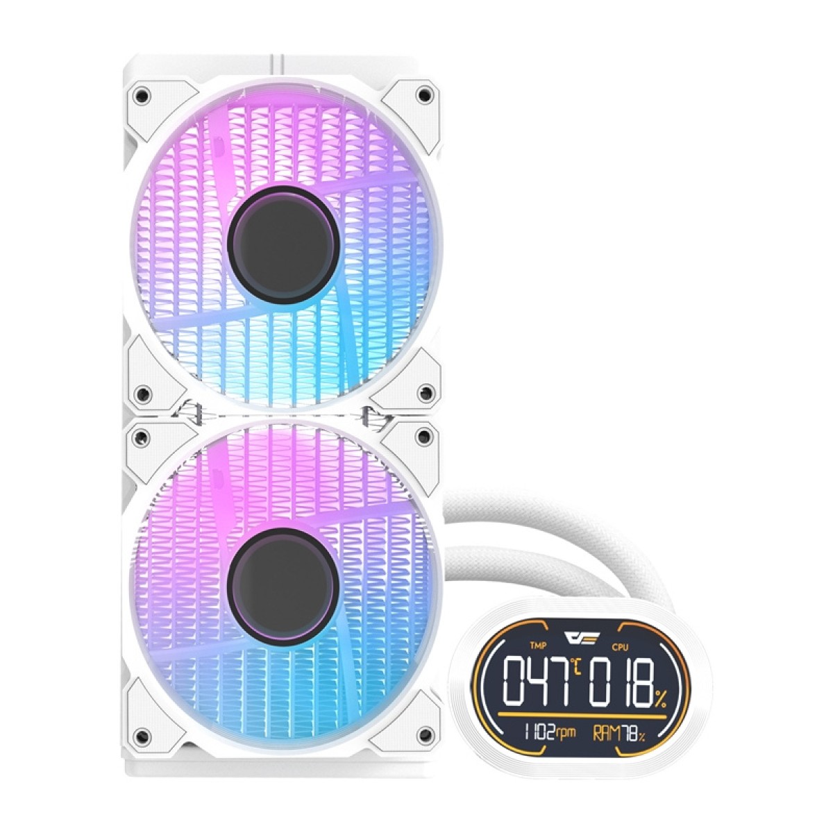 Ψύκτης επεξεργαστή Darkflash DH240D v2 (Λευκός)