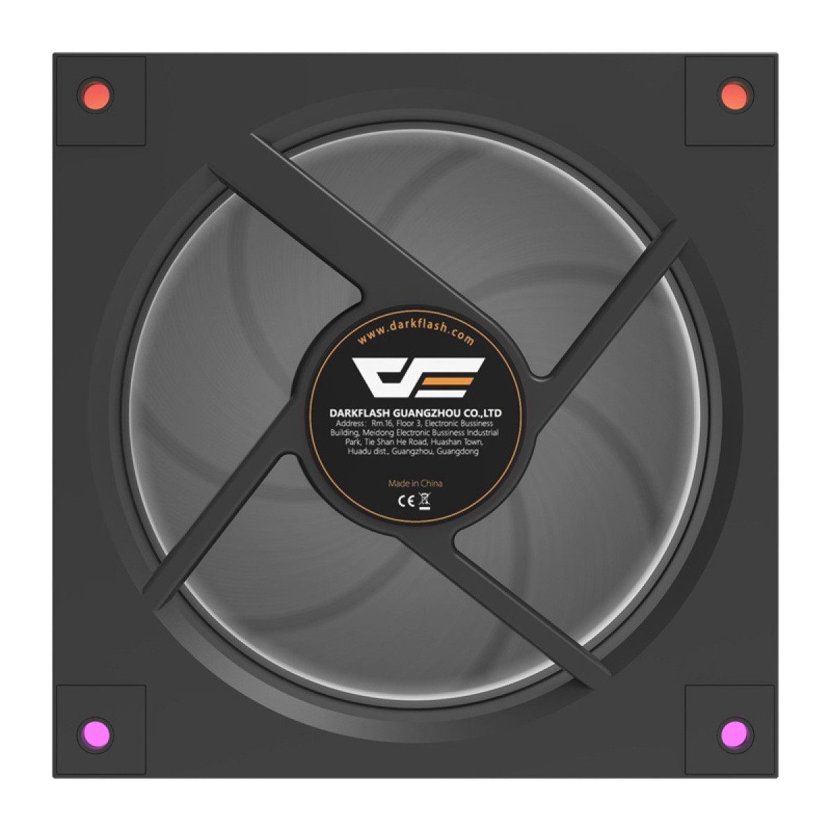 Ανεμιστήρας ψύξης DarkFlash DM20 LINE (Μαύρος)