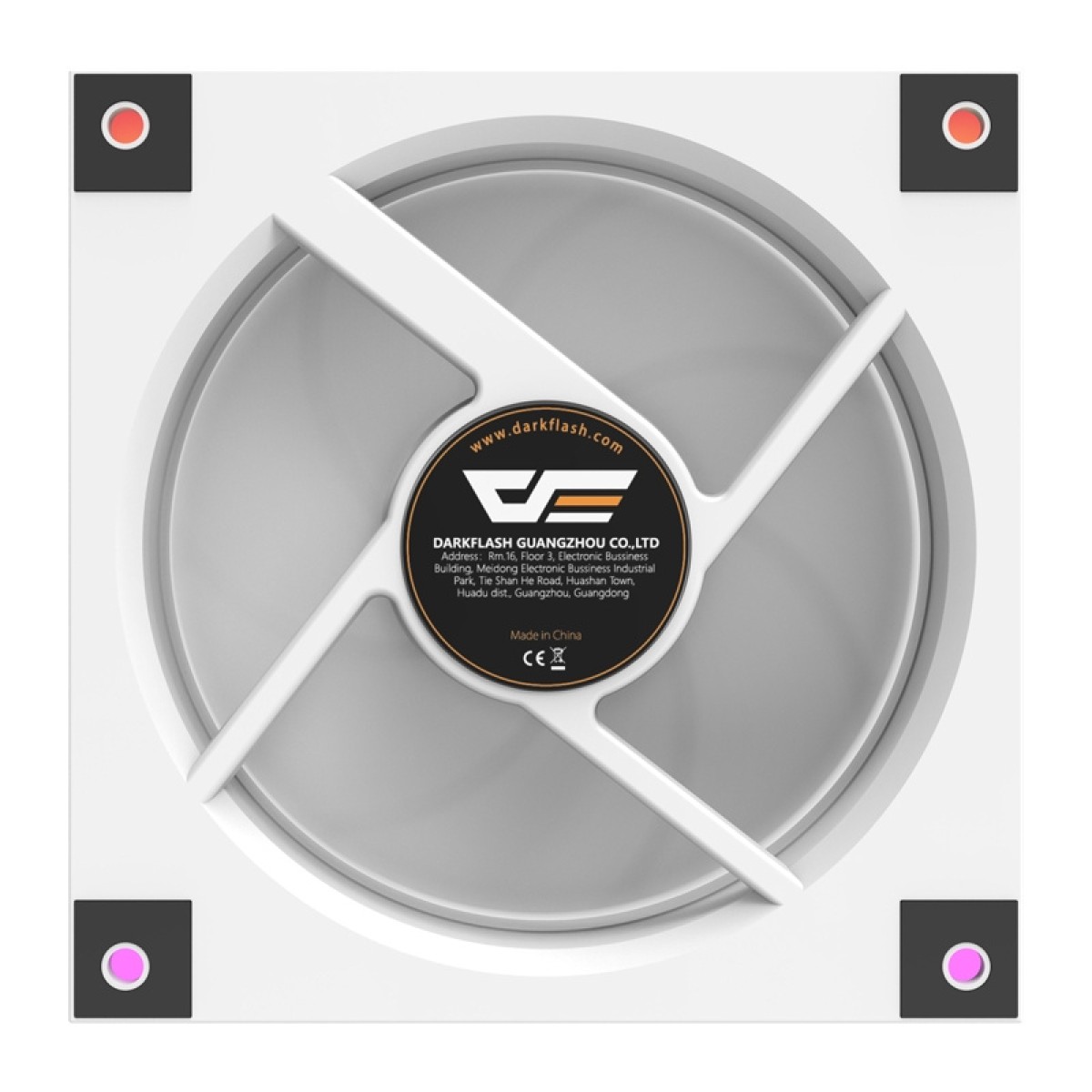 Ανεμιστήρας ψύξης DarkFlash DM20 LINE (Λευκός)