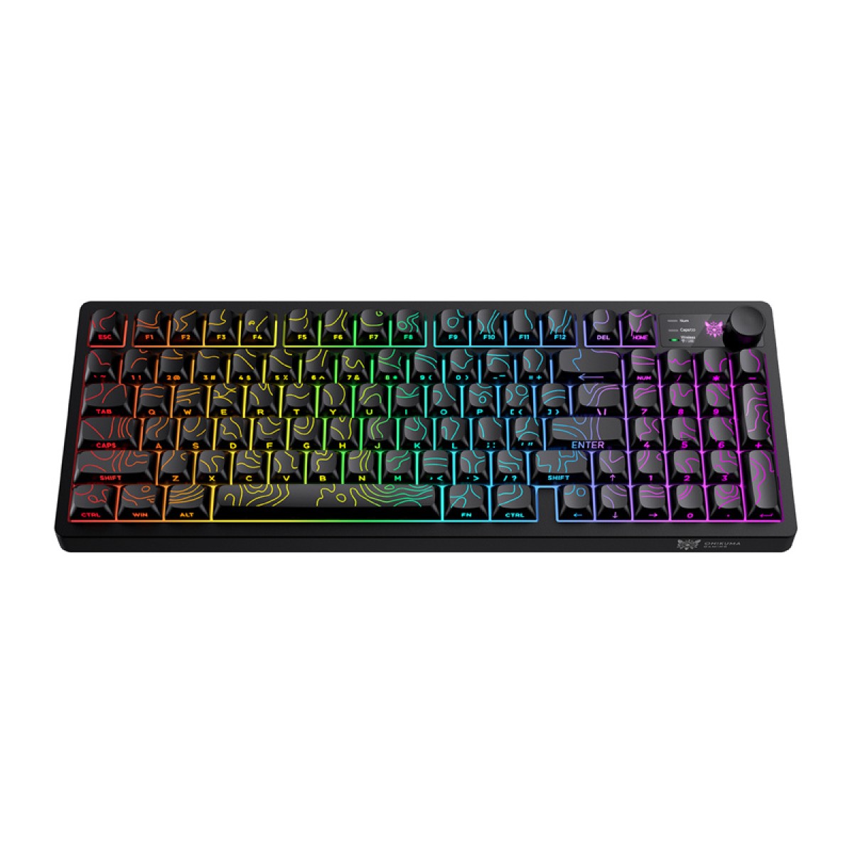 Πληκτρολόγιο gaming Onikuma MT902 (Μαύρο)