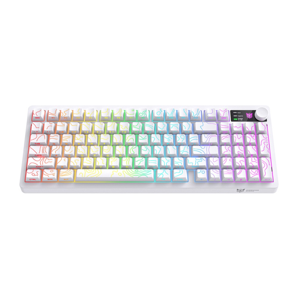 Πληκτρολόγιο gaming Onikuma MT902 (Λευκό)