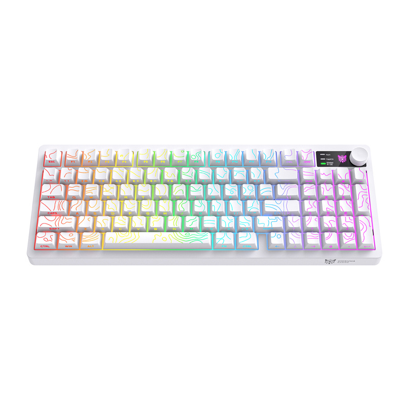 Πληκτρολόγιο gaming Onikuma MT902 (Λευκό)