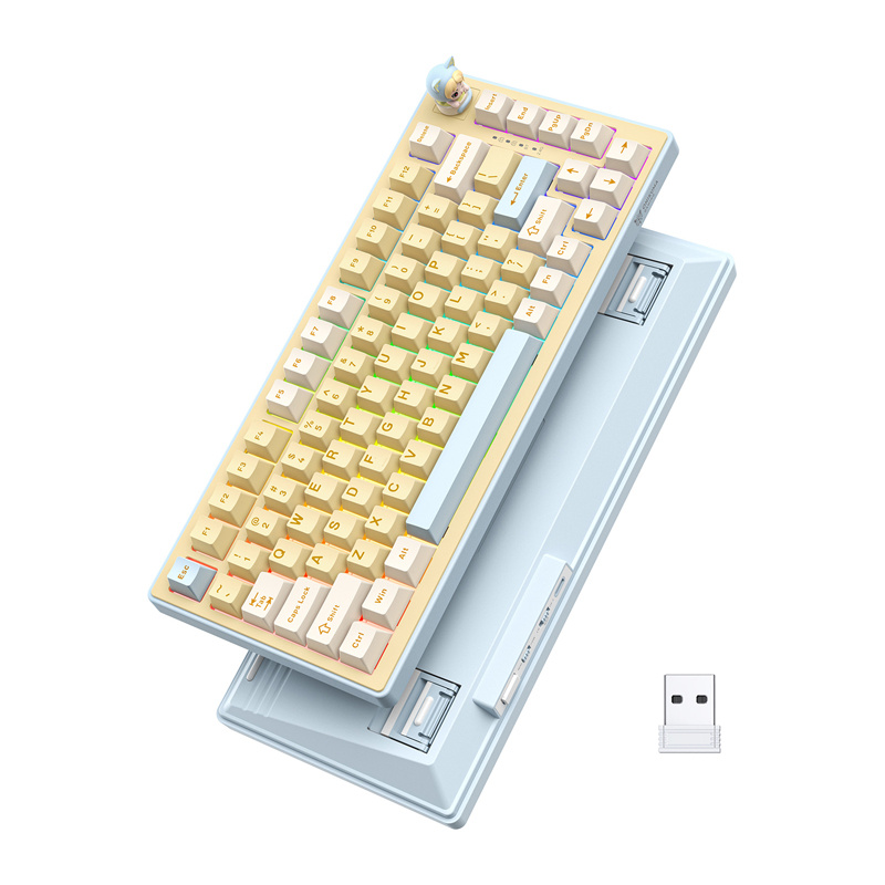 Πληκτρολόγιο gaming Onikuma MT707 (Κίτρινο)