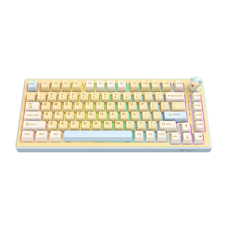 Πληκτρολόγιο gaming Onikuma MT707 (Κίτρινο)