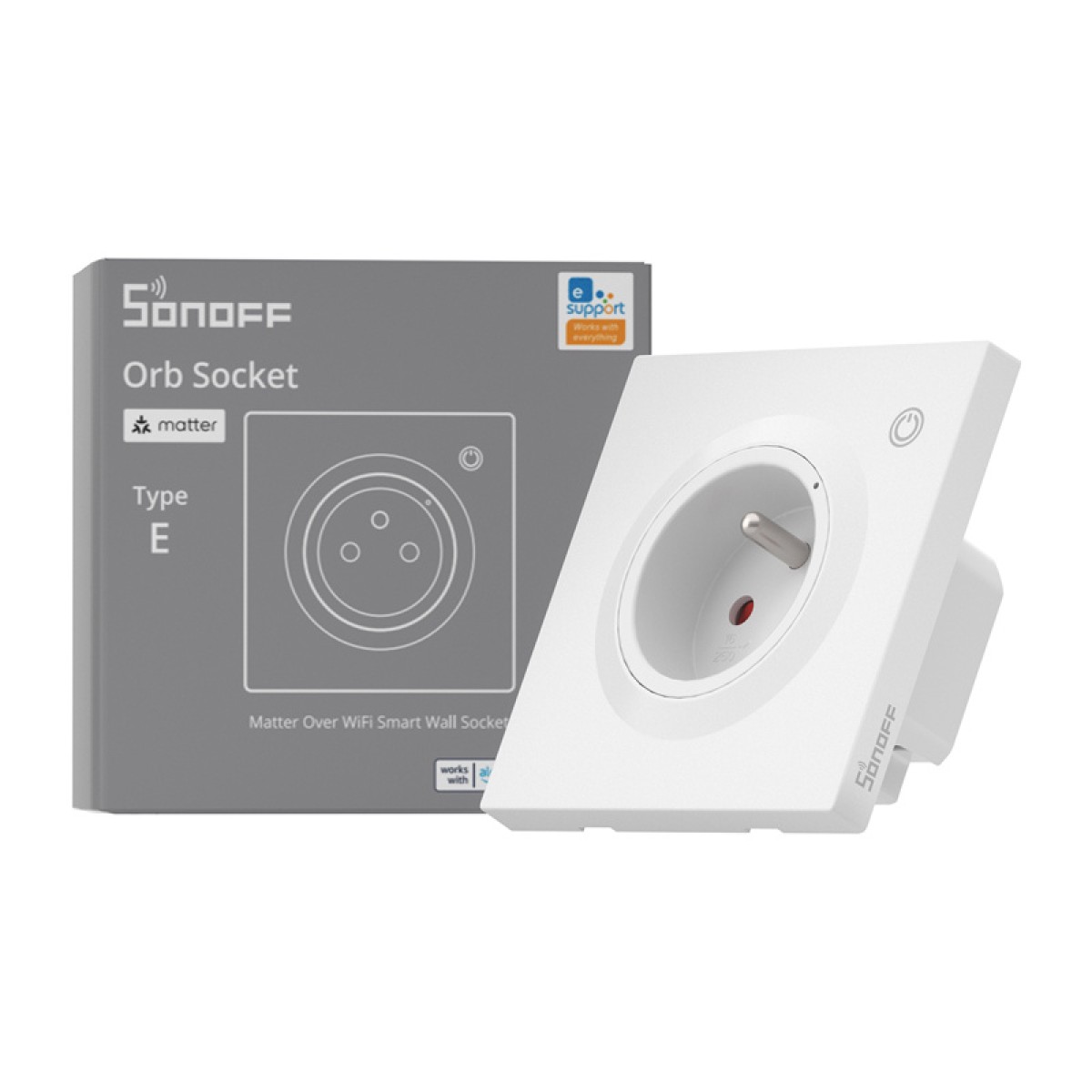 Sonoff WS01TPE-E Έξυπνη πρίζα WiFi (Τύπος E)